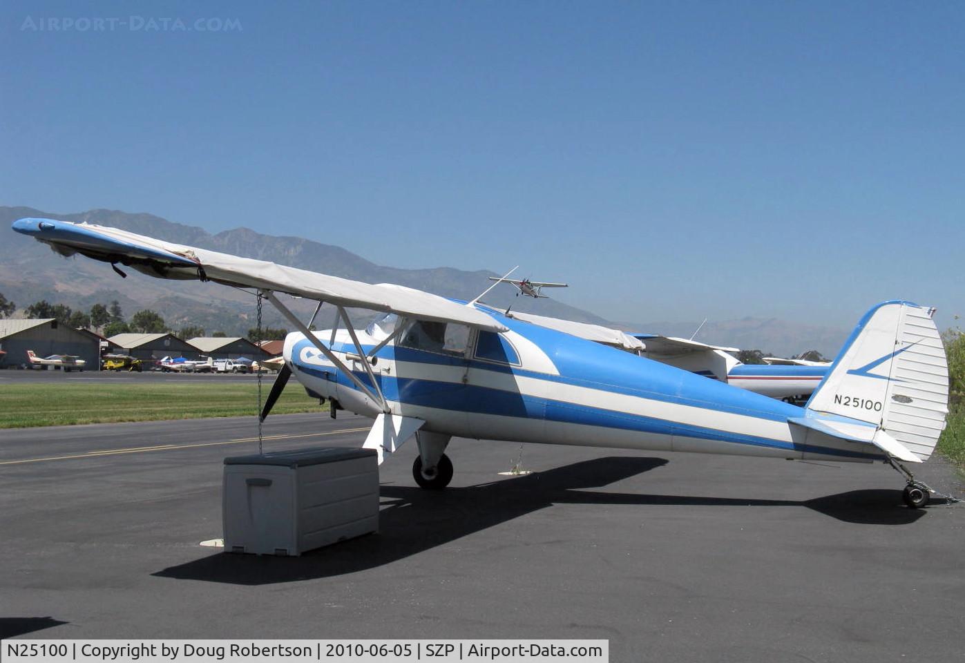 N25100, 1939 Luscombe 8A C/N 1024, 1939 Luscombe 8A, Continental A&C65 65 Hp, ragwing with wing covers