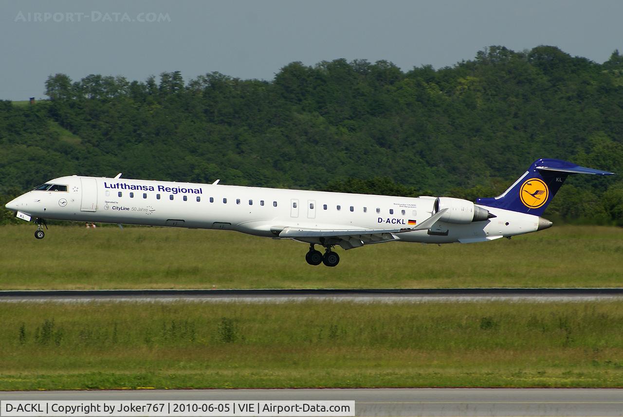 D-ACKL, 2006 Bombardier CRJ-900LR (CL-600-2D24) C/N 15095, Lufthansa Regional (CityLine) Canadair Regional Jet CRJ900LR