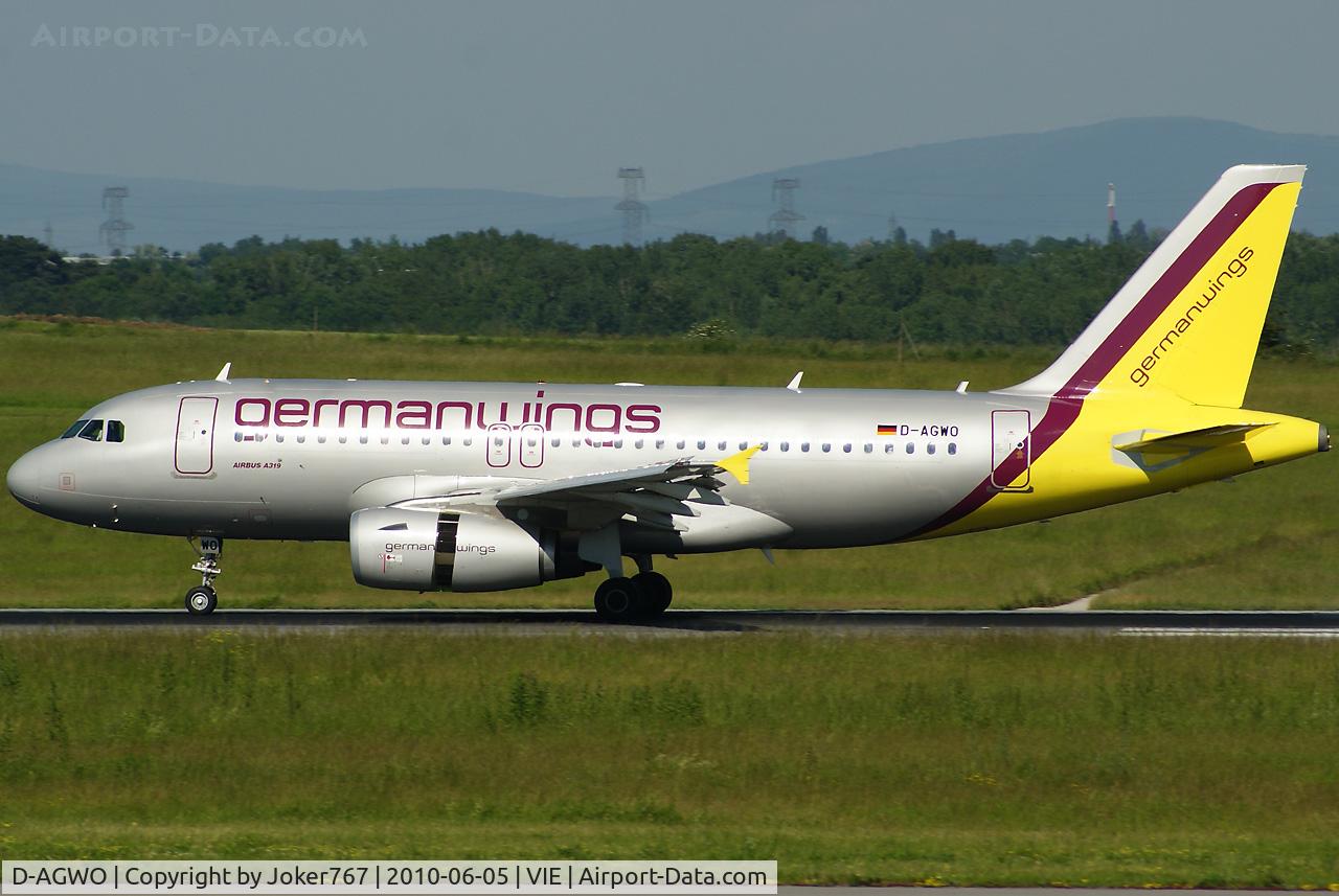 D-AGWO, 2009 Airbus A319-132 C/N 4166, Germanwings  Airbus A319-132