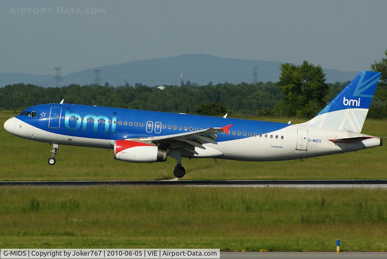 G-MIDS, 2001 Airbus A320-232 C/N 1424, British Midland (BMI) Airbus A320-232