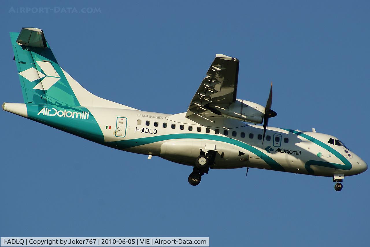 I-ADLQ, 2000 ATR 42-500 C/N 606, Air Dolomiti Aerospatiale ATR-42-500