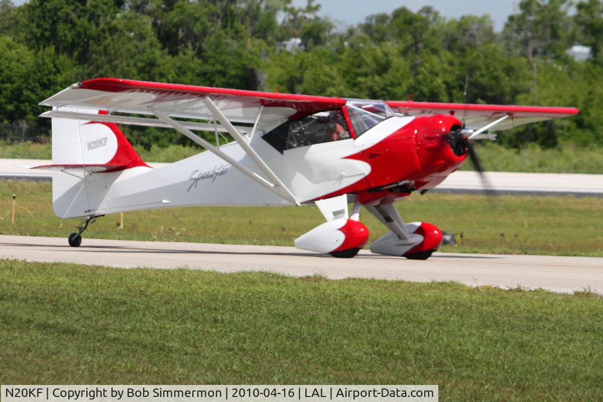N20KF, Skystar Kitfox Model 4-1200 Speedster C/N KBS080, Sun N Fun 2010