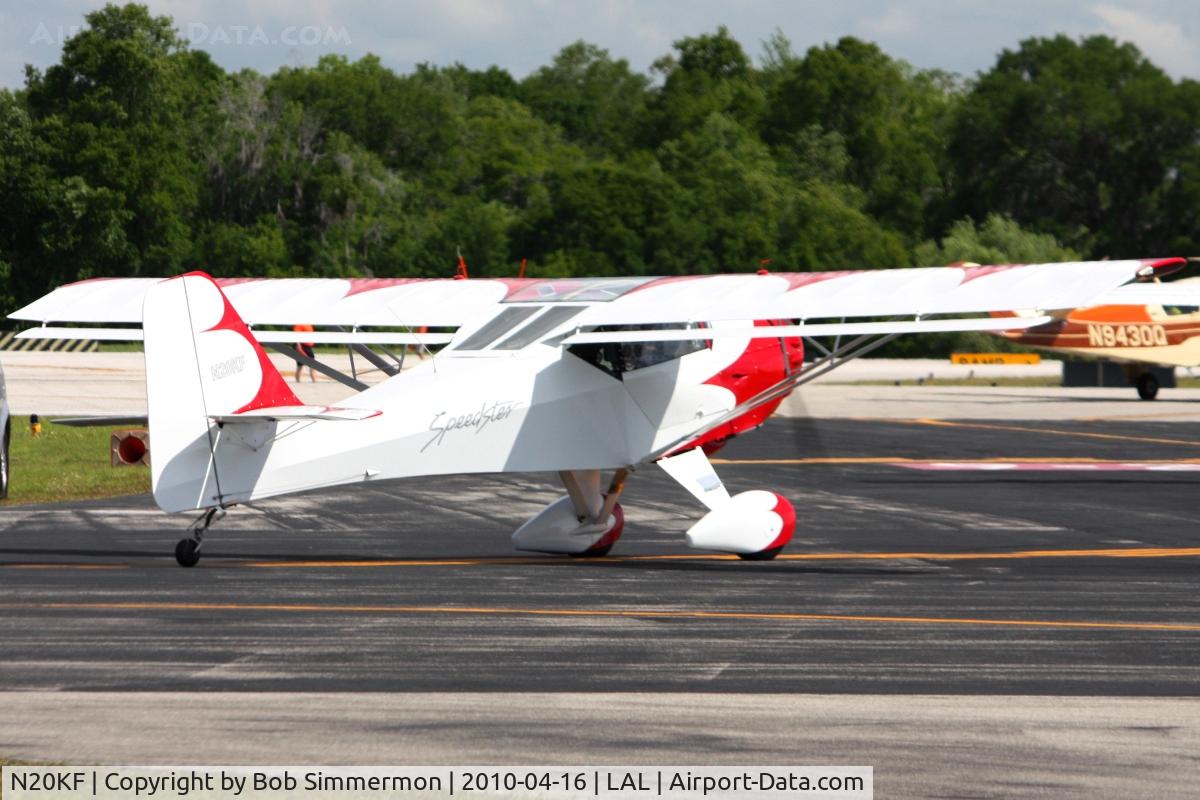 N20KF, Skystar Kitfox Model 4-1200 Speedster C/N KBS080, Sun N Fun 2010
