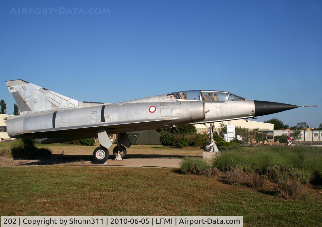 202, Dassault Mirage IIIB C/N 202, S/n 202 - Preserved Mirage IIIB near a depot