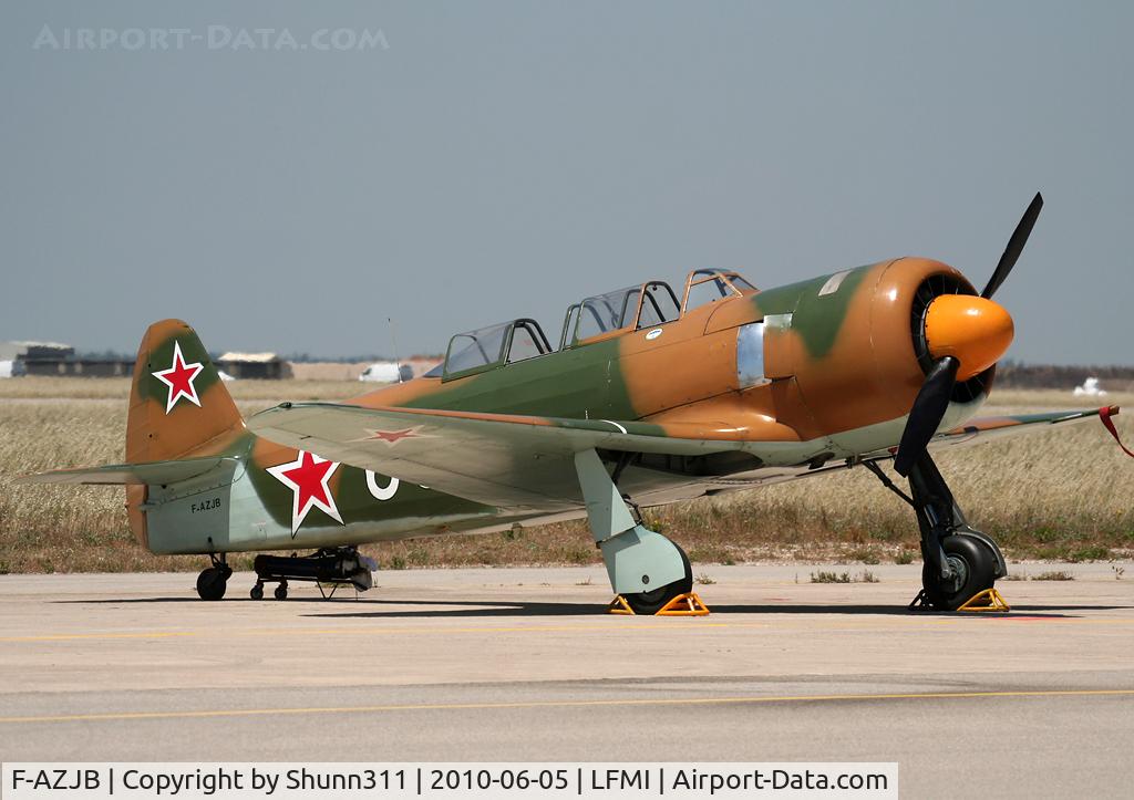F-AZJB, Let C-11 (Yak-11) C/N 25 III/03, Participant of the LFMI Airshow 2010