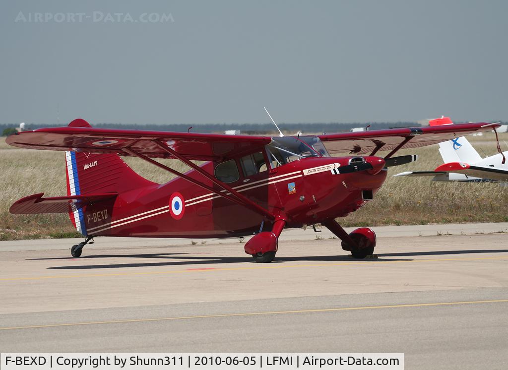 F-BEXD, 1948 Stinson 108-3 Voyager C/N 108-4419, Participant of the LFMI Airshow 2010
