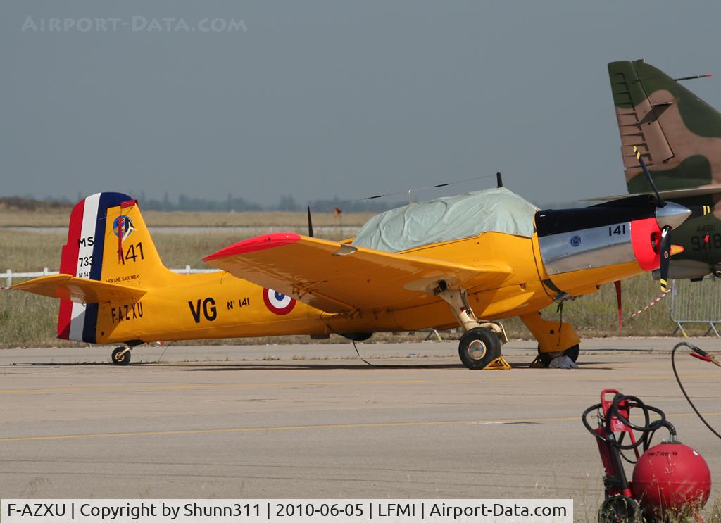 F-AZXU, Morane-Saulnier MS-733 Alcyon C/N 141, Participant of the LFMI Airshow 2010