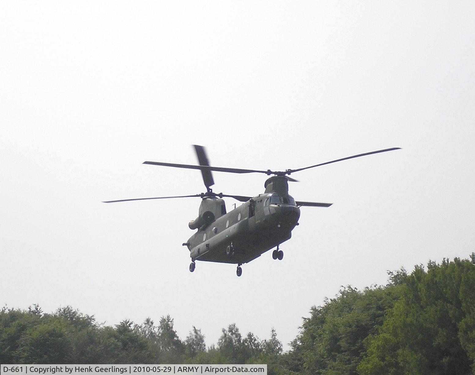 D-661, Boeing CH-47D Chinook C/N M.3661/NL-001, Dutch Army Openday at Havelte Army base.