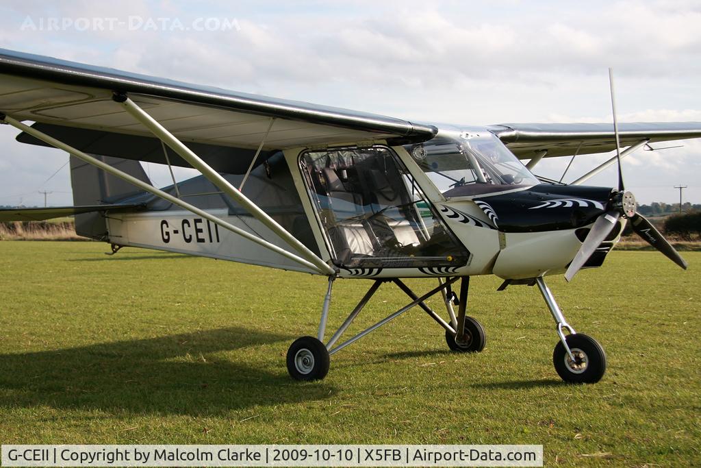 G-CEII, 2007 Medway SLA 80 Executive C/N 010107, Medway SL80 Executive at Fishburn Airfield, UK in 2009.