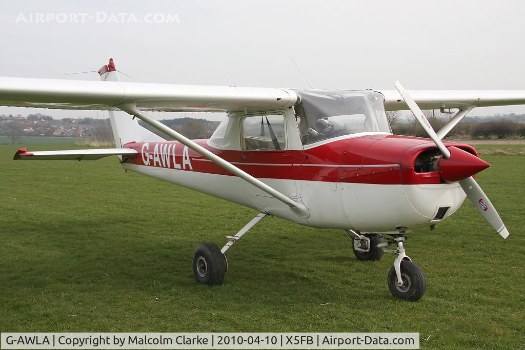 G-AWLA, 1968 Reims F150H C/N 0269, Reims F150H at Fishburn Airfield in 2010.