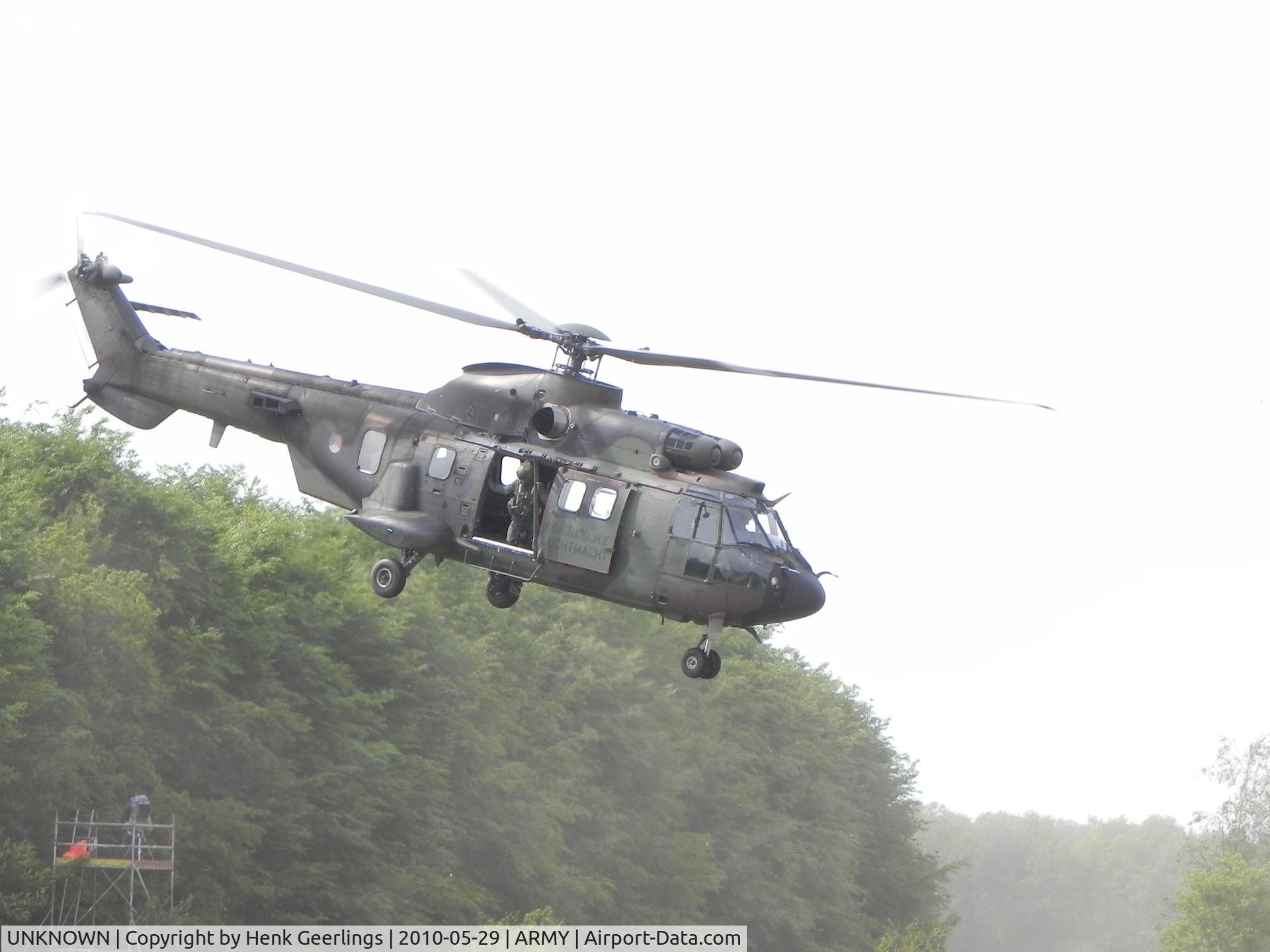 UNKNOWN, Helicopters Various C/N unknown, Dutch Army Openday at Havelte Army base.Eurocopter AS532U2 Cougar