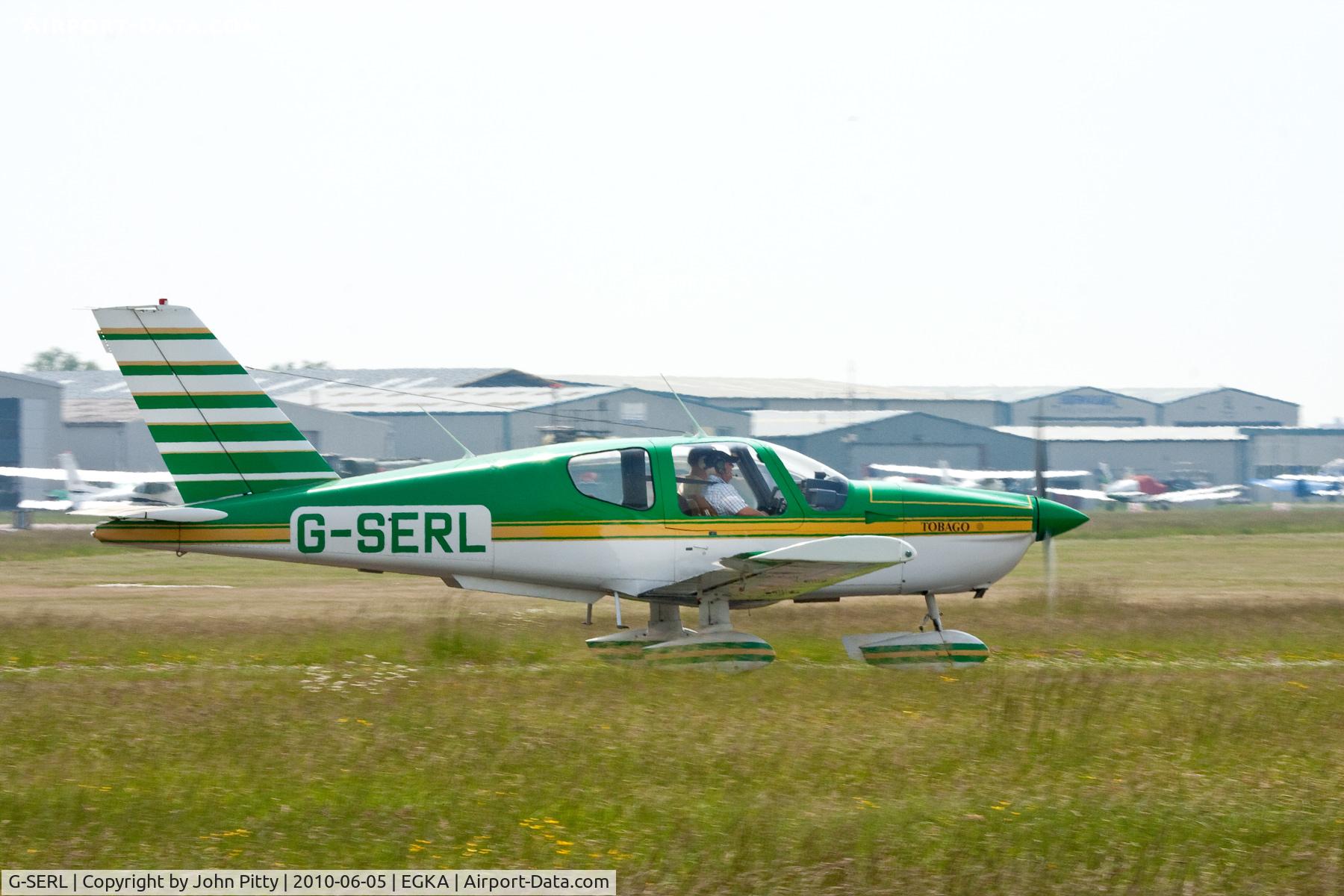 G-SERL, 1980 Socata TB-10 Tobago C/N 109, Shoreham Airport, West Sussex