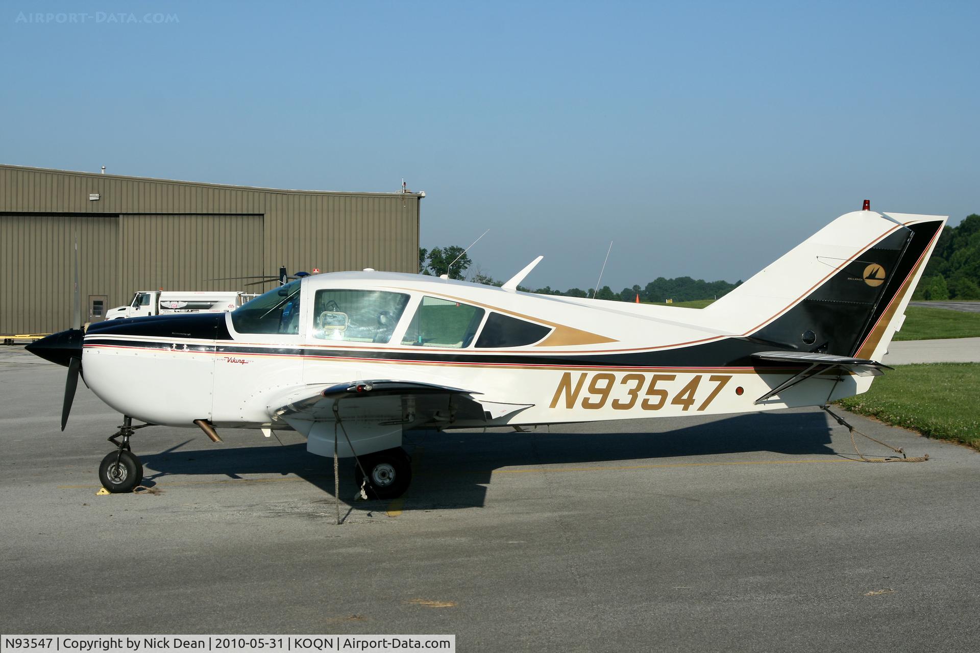 N93547, 1973 Bellanca 17-30A Viking C/N 73-30594, KOQN