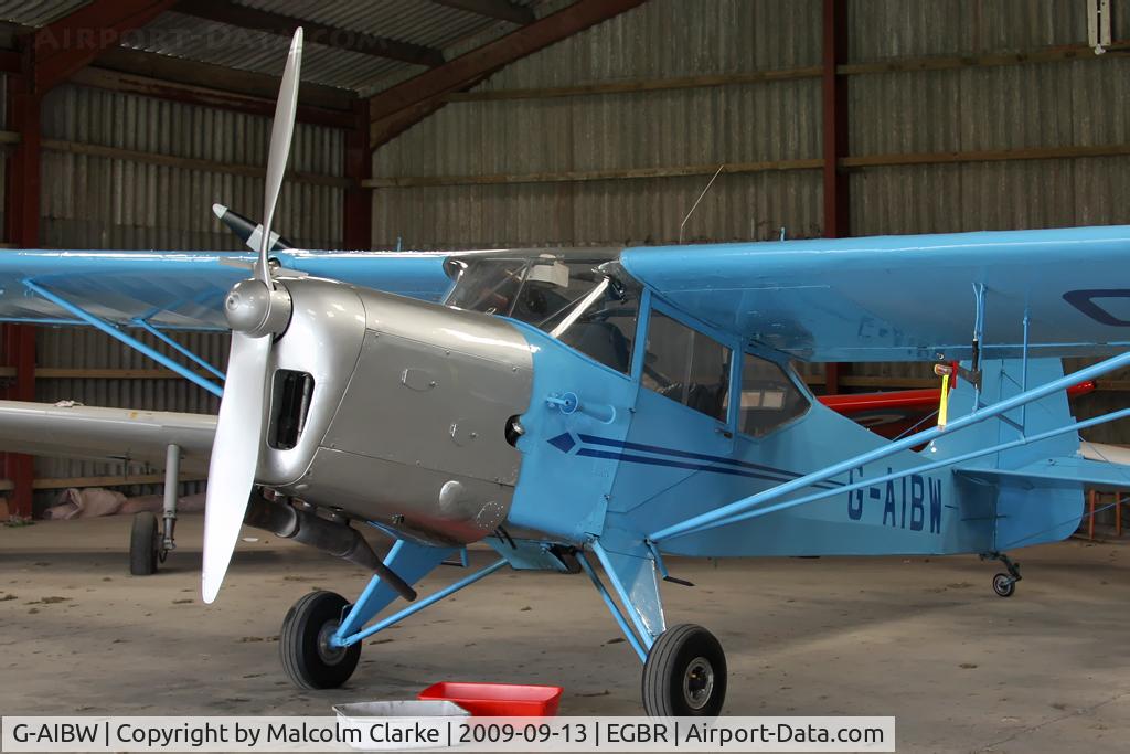 G-AIBW, 1946 Auster J-1N Alpha C/N 2158, Auster J-1N Alpha at Breighton Airfield in 2009.