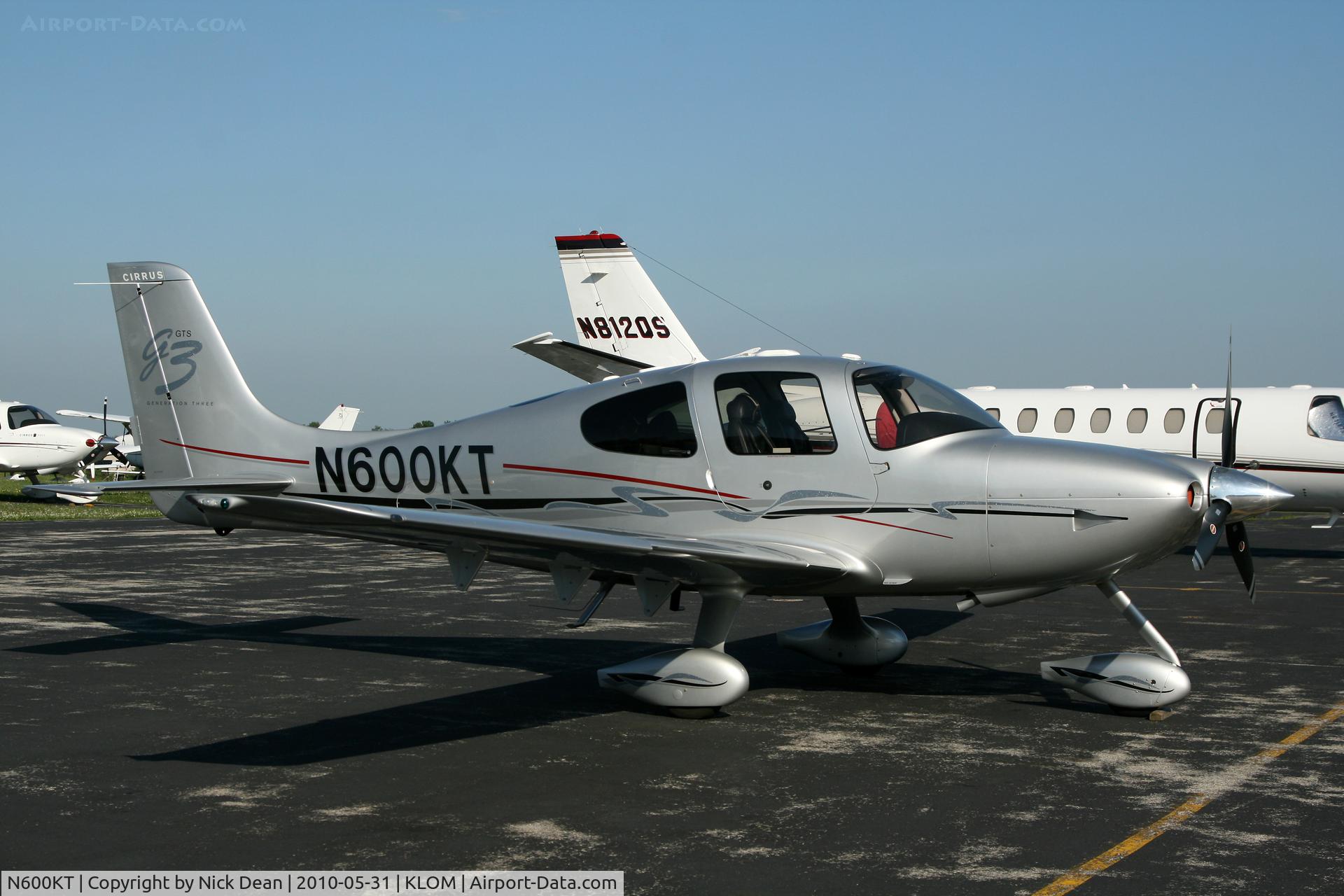 N600KT, 2008 Cirrus SR22 C/N 3086, KLOM