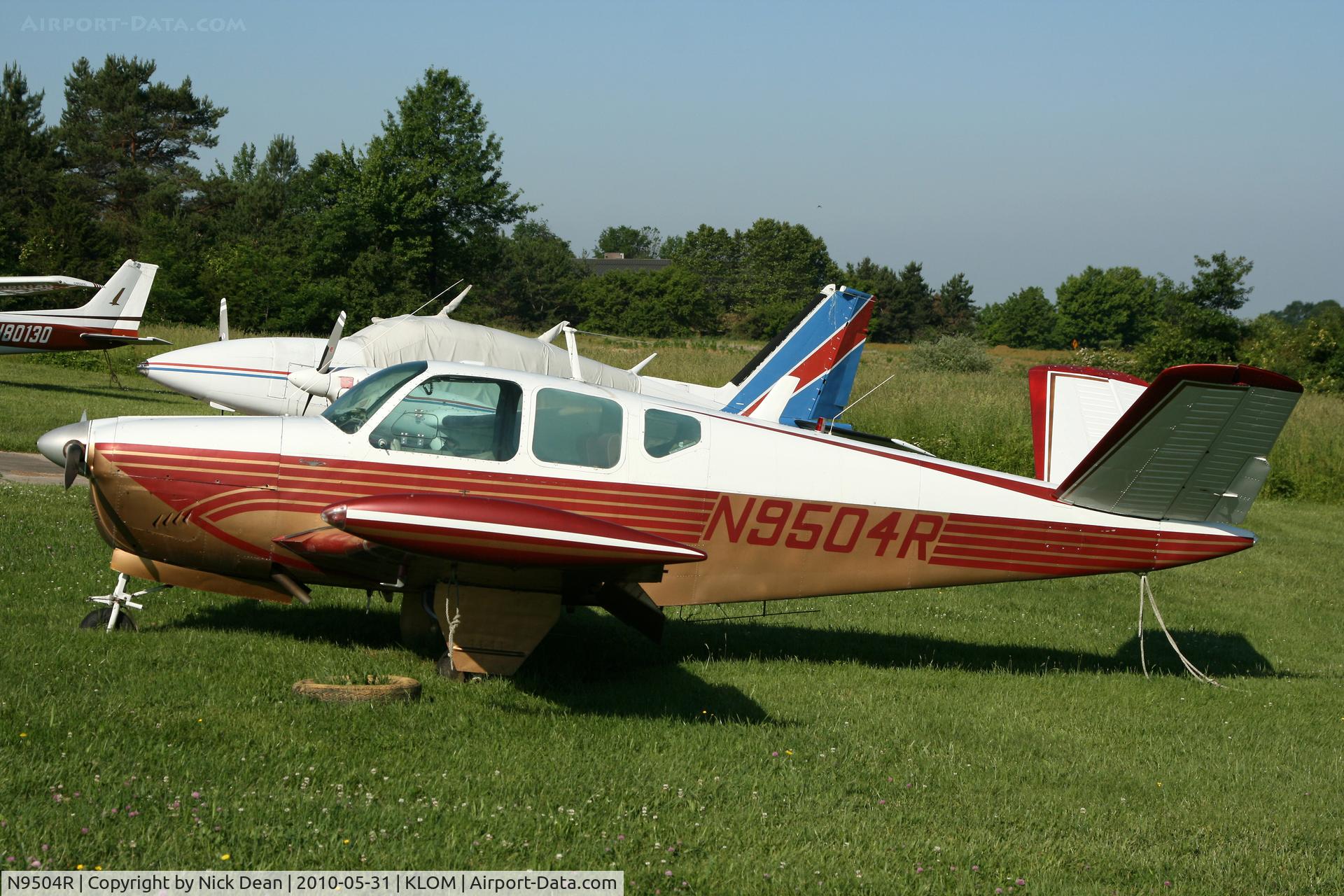 N9504R, 1959 Beech K35 Bonanza C/N D-6048, KLOM