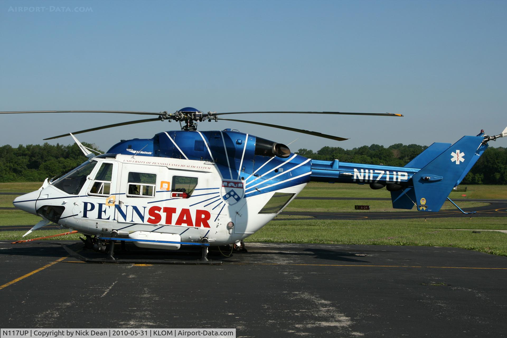 N117UP, 1994 Eurocopter-Kawasaki BK-117C-1 C/N 7508, KLOM