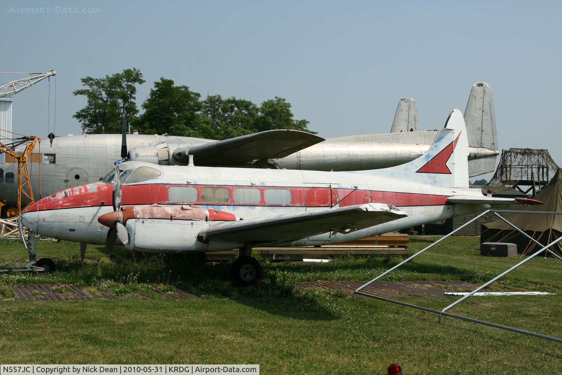 N557JC, 1952 De Havilland DH-104 Dove 5A C/N 04380, KRDG