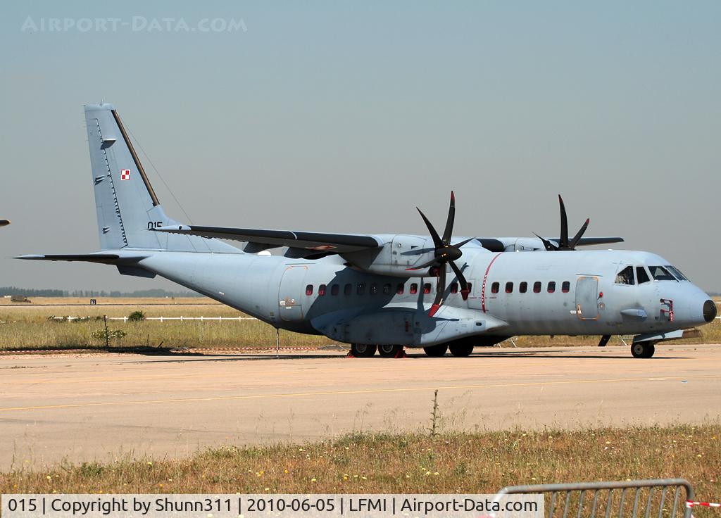 015, 2004 CASA C-295M C/N S-015, Participant of the LFMI Airshow 2010