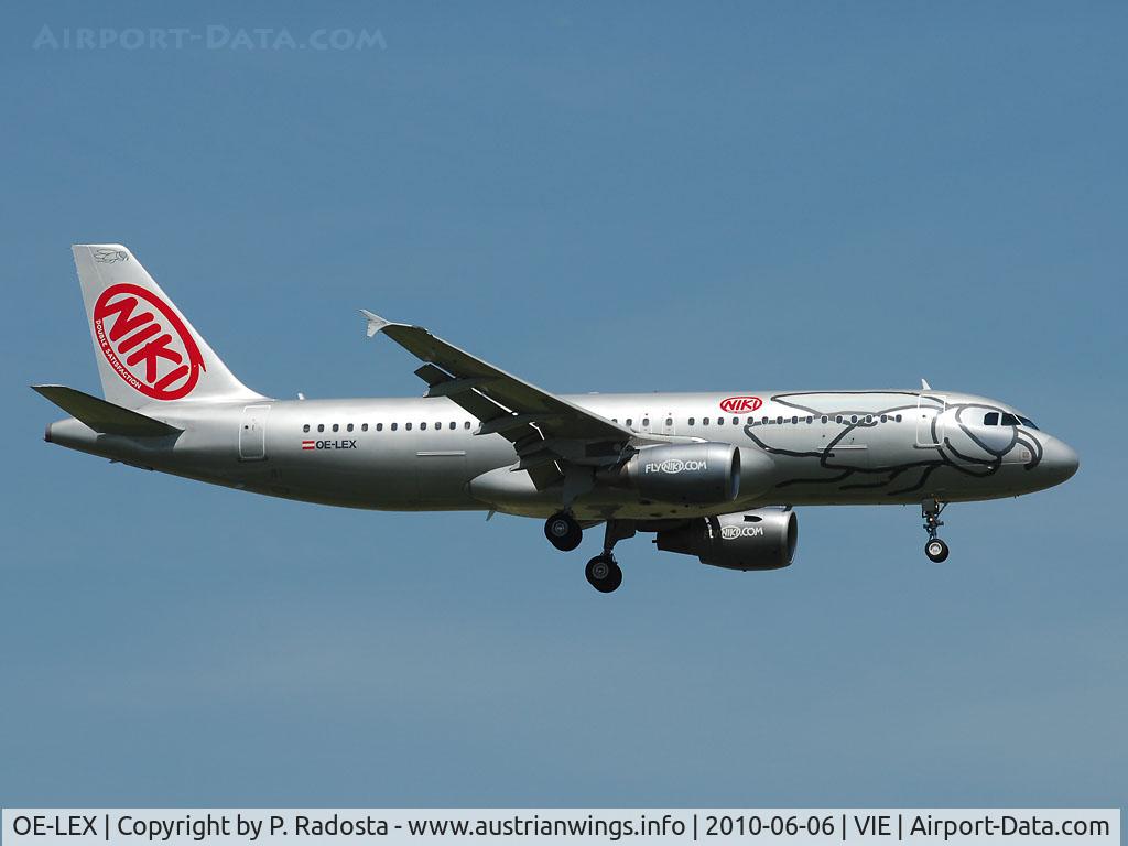 OE-LEX, 2006 Airbus A320-214 C/N 2867, Appr. RWY 11