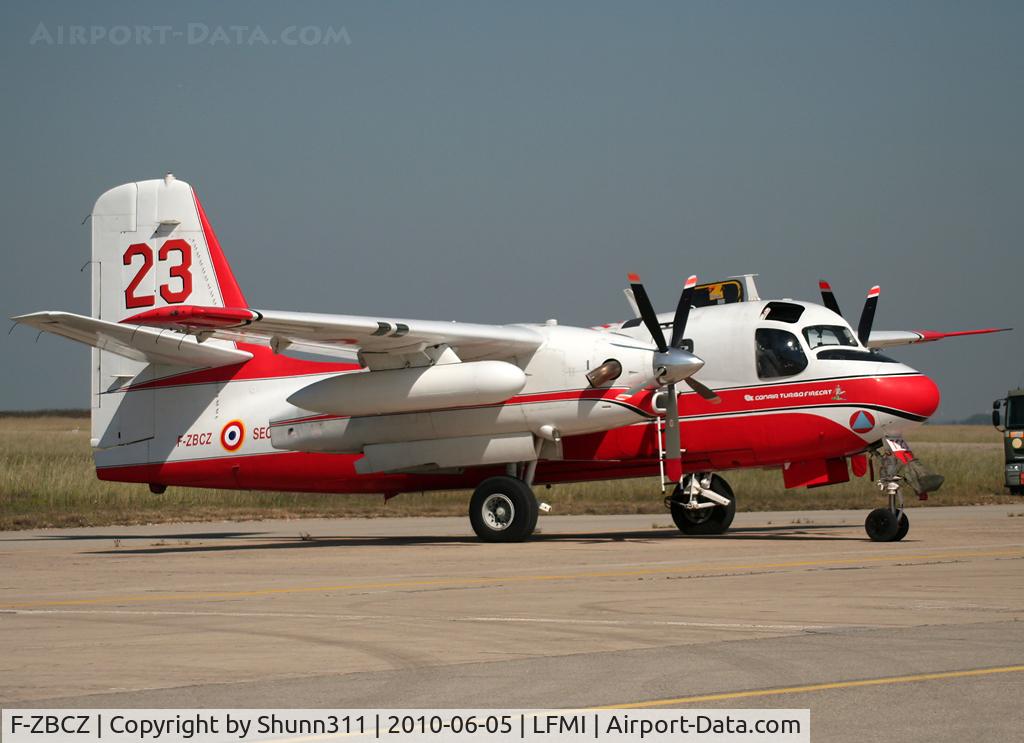 F-ZBCZ, Grumman CP-121 Tracker C/N DHC-94, Participant of the LFMI Airshow 2010