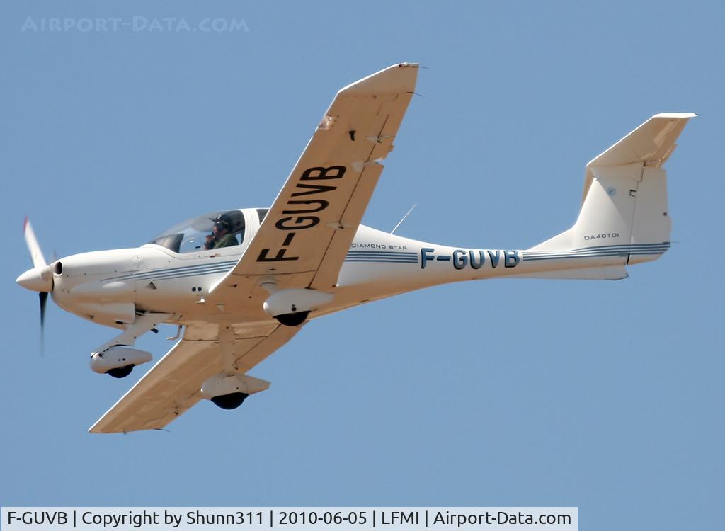 F-GUVB, 2003 Diamond DA-40D Diamond Star C/N D4.014, Participant of the LFMI Airshow 2010
