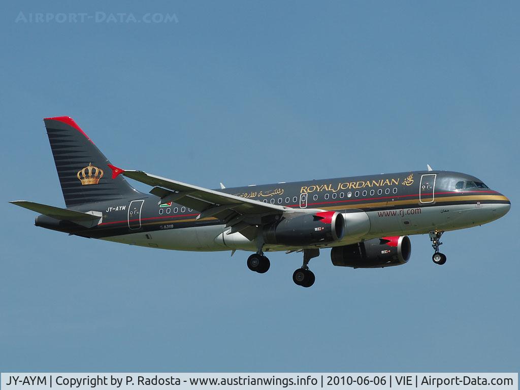 JY-AYM, 2008 Airbus A319-132 C/N 3685, Very nice livery