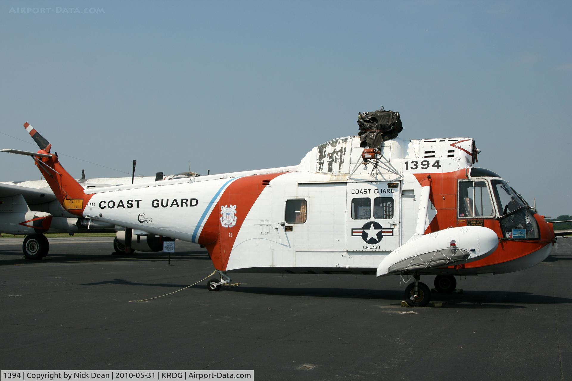 1394, 1964 Sikorsky HH-52A Sea Guard C/N 62.075, KRDG