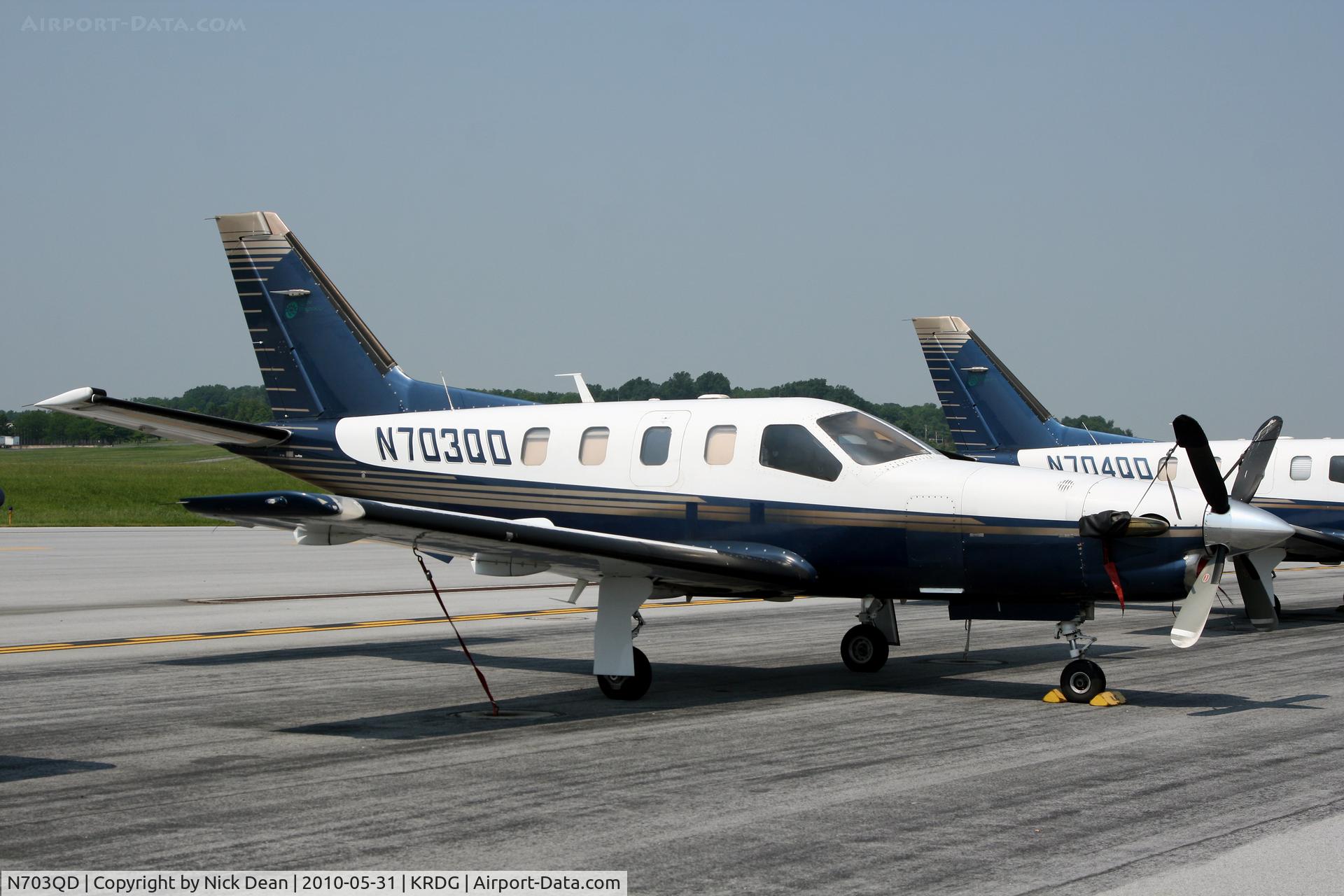 N703QD, 1999 Socata TBM-700 C/N 129, KRDG
