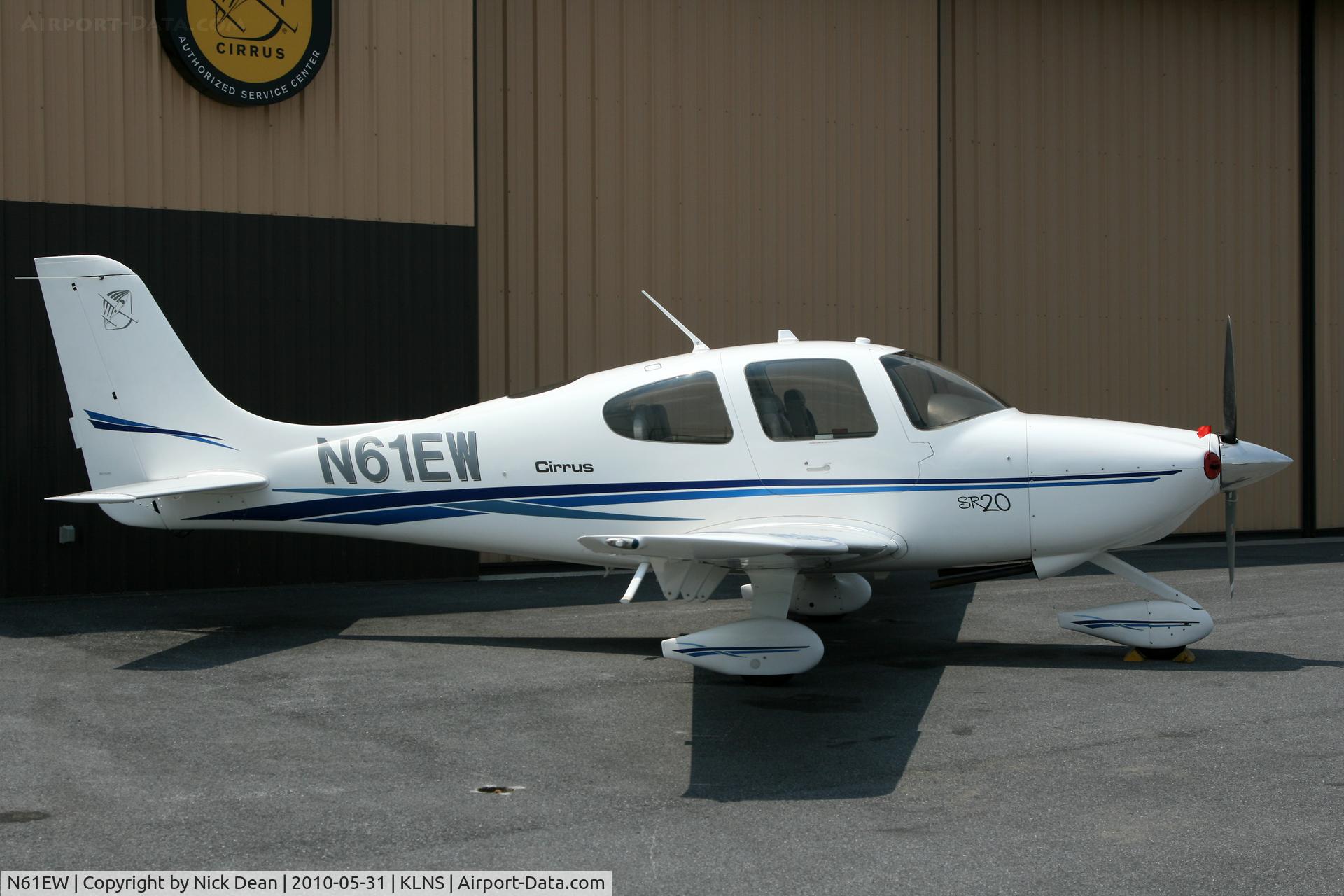 N61EW, 2003 Cirrus SR20 C/N 1302, KLNS
