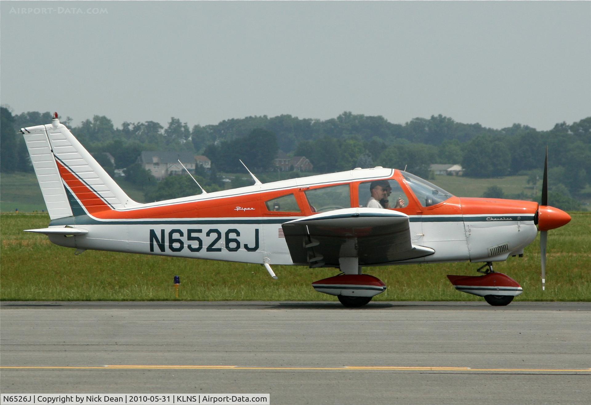N6526J, 1968 Piper PA-28-180 C/N 28-4964, KLNS