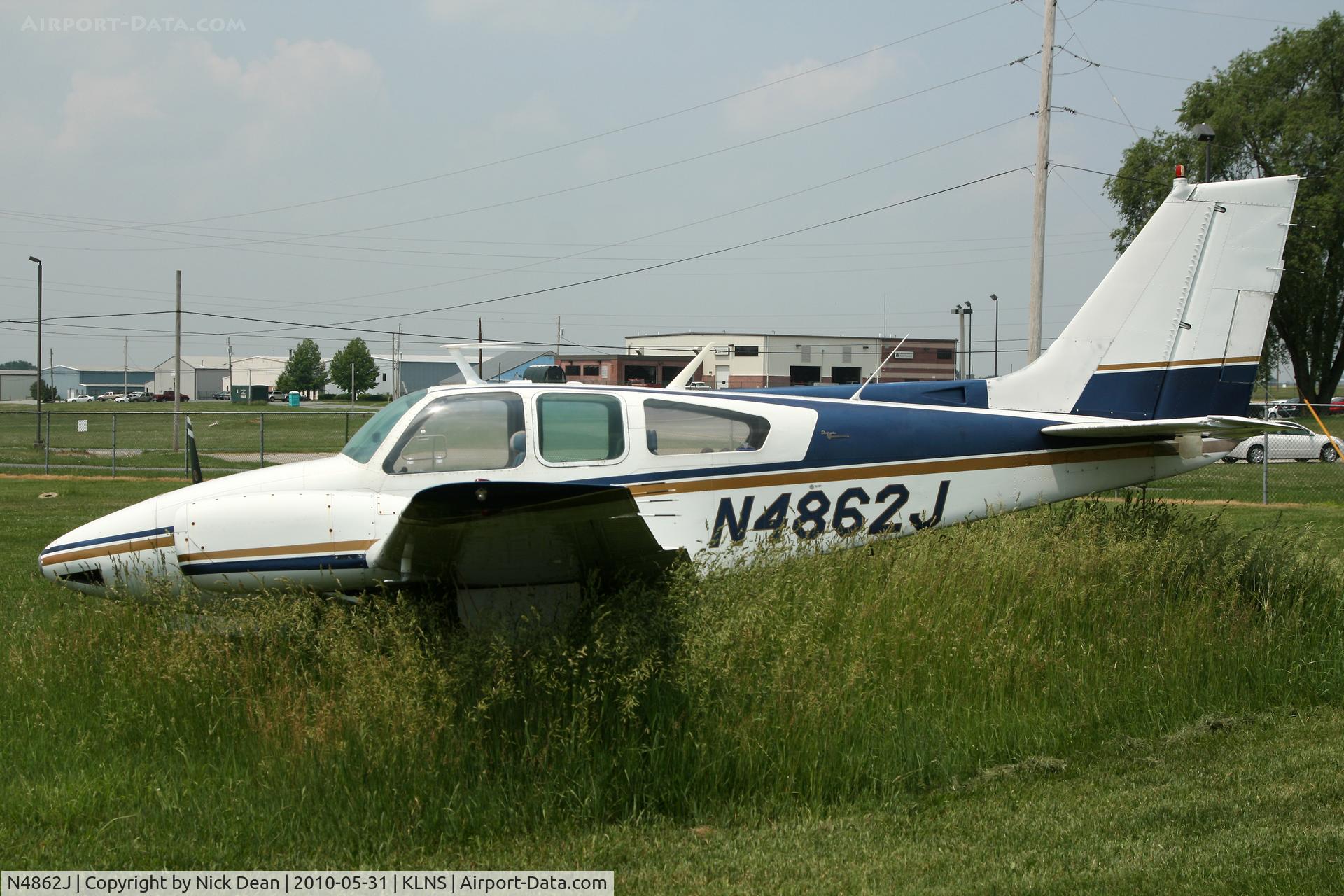 N4862J, 1966 Beech 95-B55 Baron C/N TC-1024, KLNS