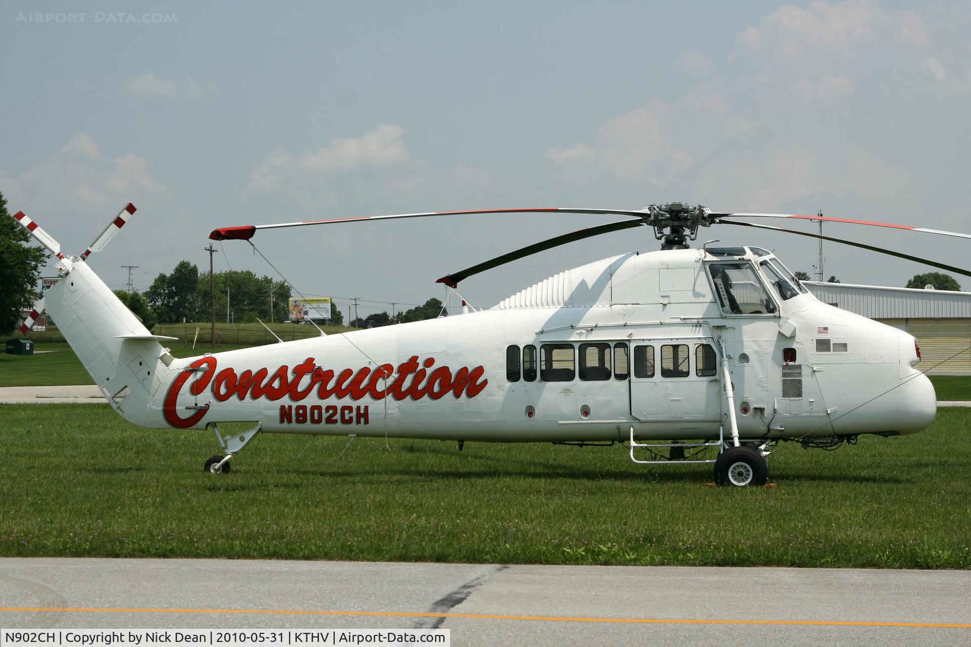 N902CH, 1962 Sikorsky S-58JT C/N 58-1539, KTHV