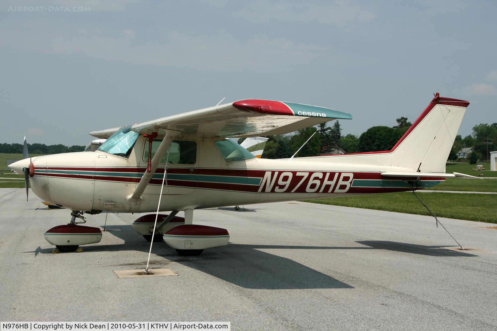 N976HB, 1973 Cessna 150L C/N 15074983, KTHV