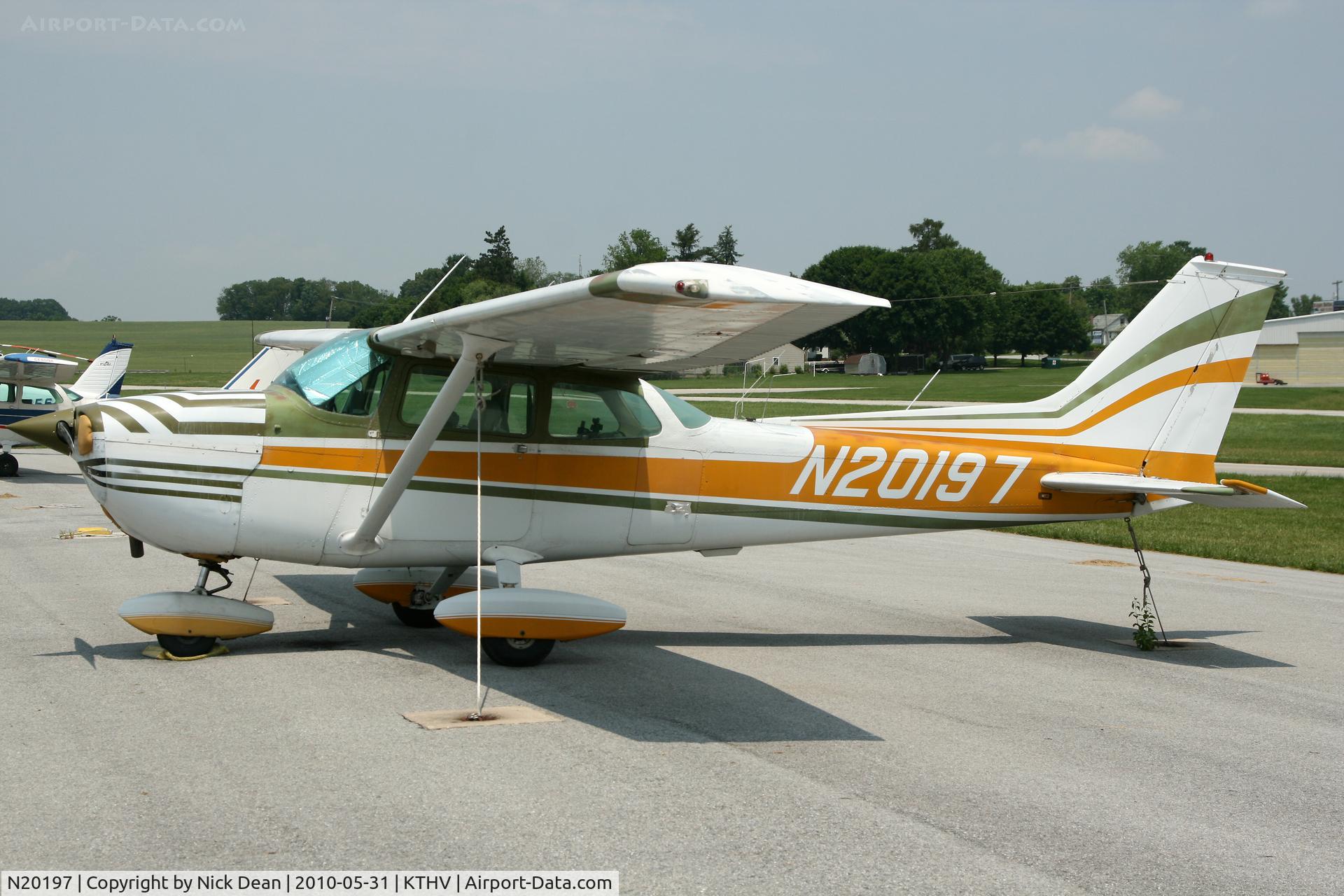 N20197, 1972 Cessna 172M C/N 17261089, KTHV