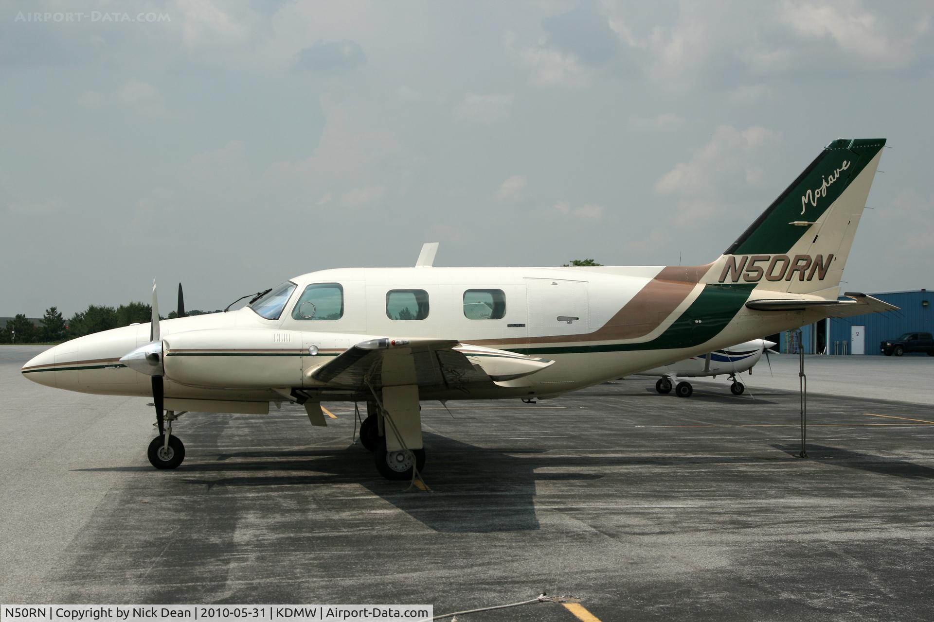 N50RN, Piper PA-31P-350 Mojave Mojave C/N 31P-8414013, KDMW