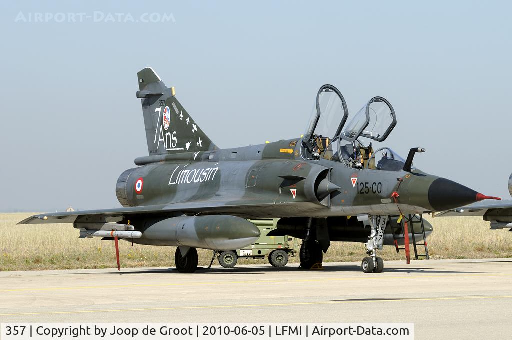 357, Dassault Mirage 2000N C/N 330, A couple of Mirage 2000s were marked for the 70st anniversary of the 'Limousine' unit EC03.004.