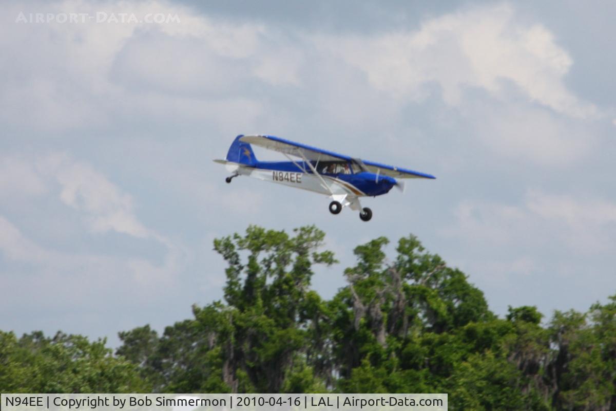 N94EE, 2007 Cub Crafters CC11-100 Sport Cub C/N CC11-00022, Arriving at Lakeland, Florida during Sun N Fun 2010.