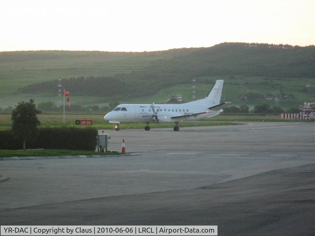YR-DAC, 1988 Saab 340A C/N 340A-117, Just landed fro BBU