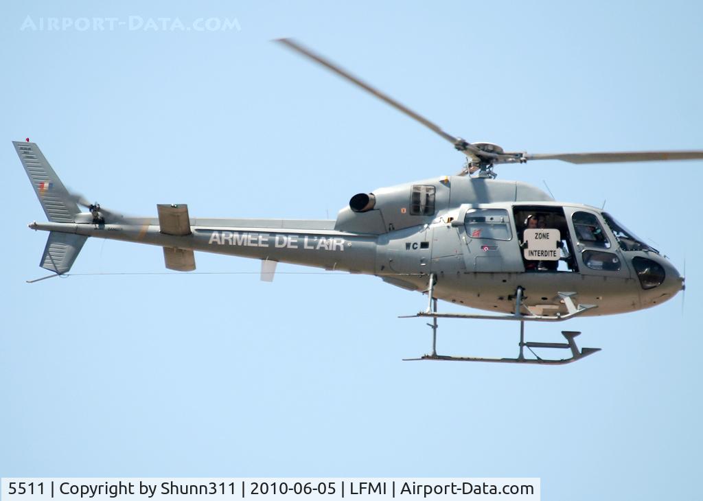 5511, Aérospatiale AS-555AN Fennec C/N 5511, Participant of the LFMI Airshow 2010