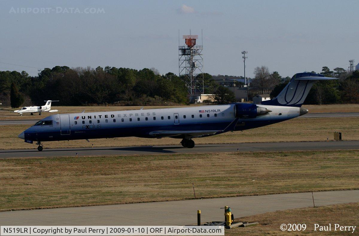 N519LR, 2006 Bombardier CRJ-700 (CL-600-2C10) Regional Jet C/N 10260, Headed out  for the day