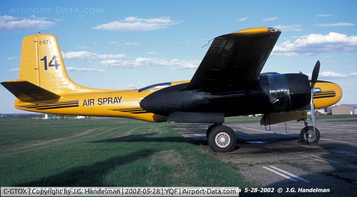 C-GTOX, 1944 Douglas A-26B Invader C/N 27802, at Red Deer Alberta Canada