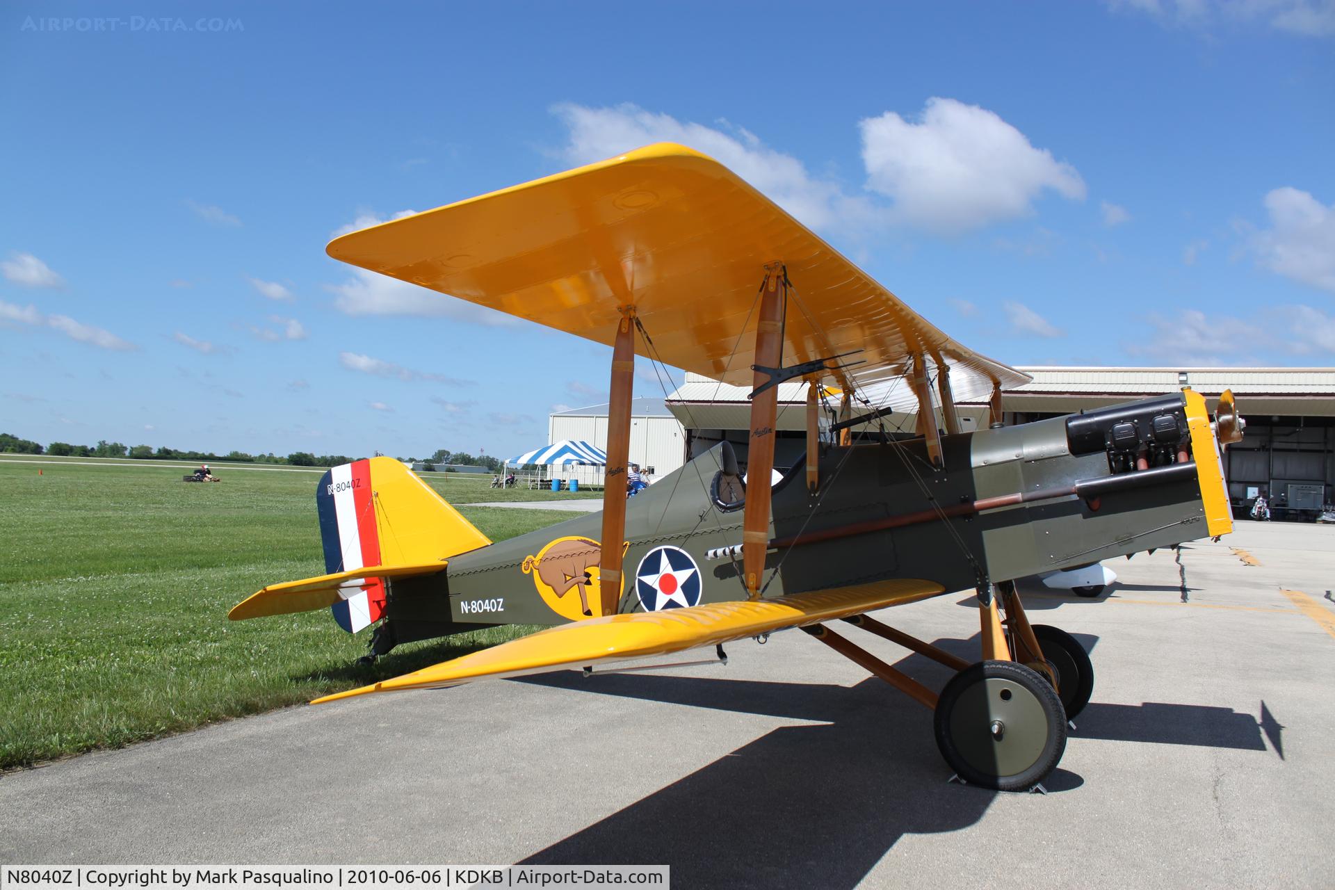 N8040Z, 1980 Royal Aircraft Factory SE-5A Replica C/N 072040, S.E. 5A
