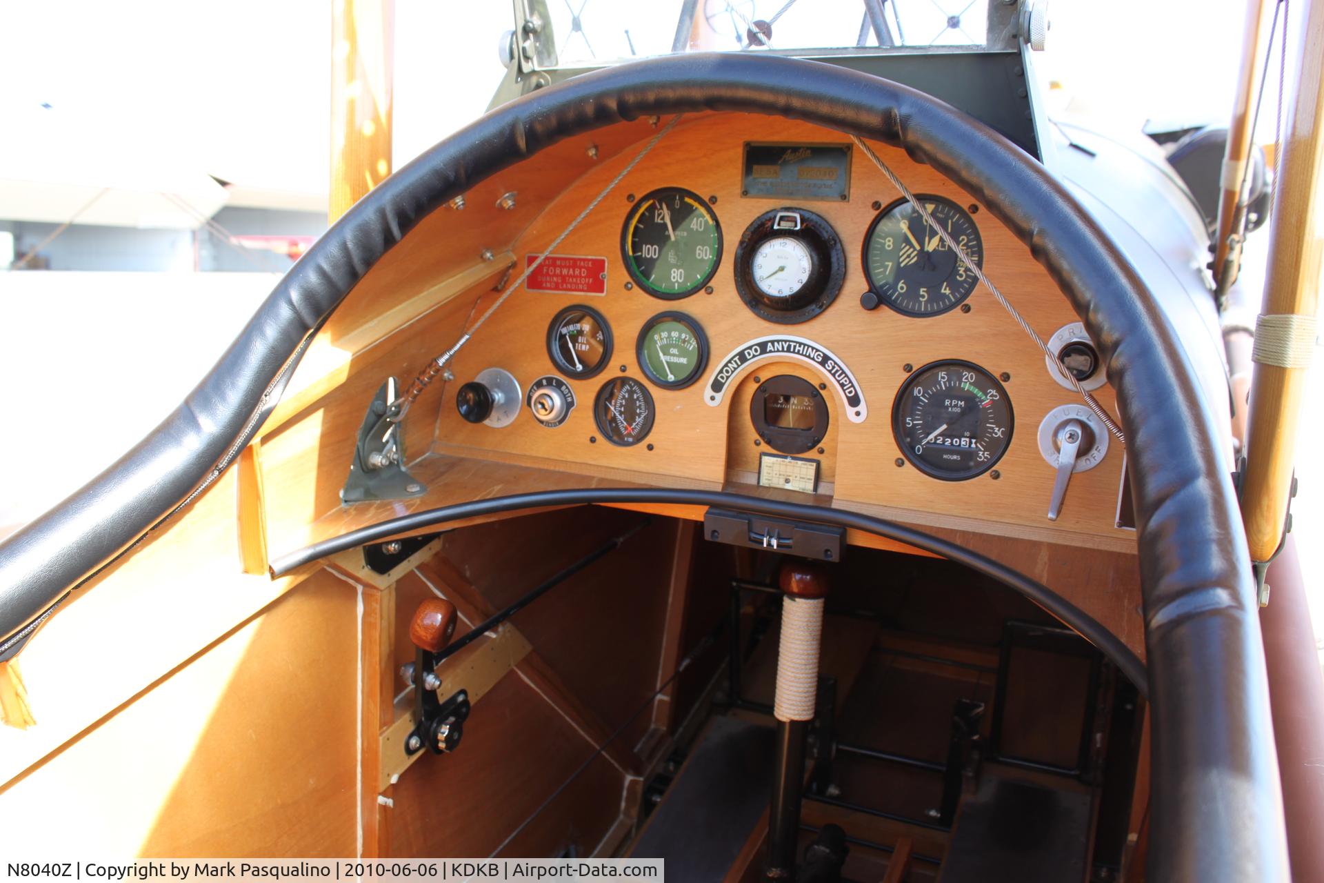 N8040Z, 1980 Royal Aircraft Factory SE-5A Replica C/N 072040, S.E. 5A