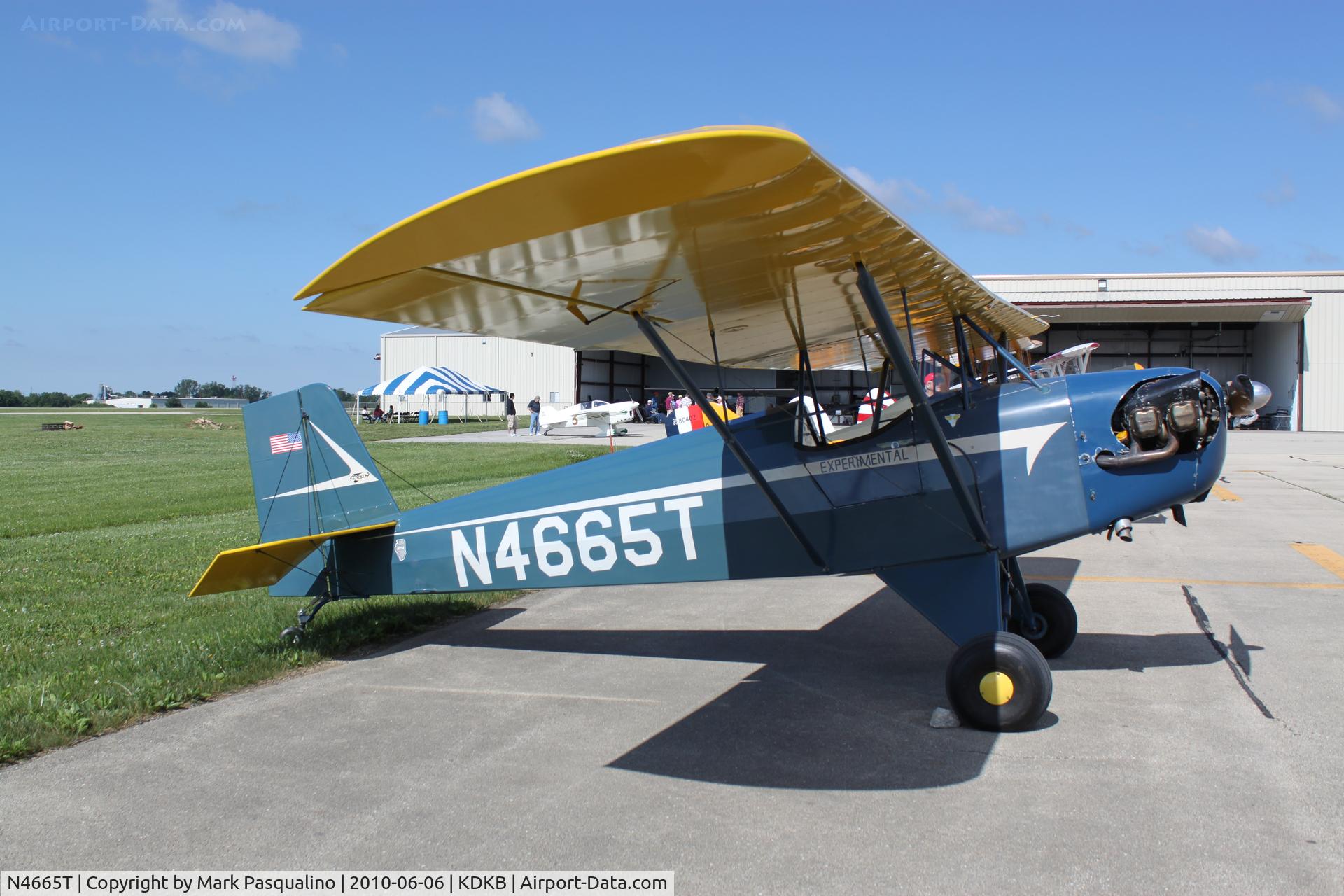 N4665T, 1964 Corben Baby Ace Model D C/N 311, Baby Ace D