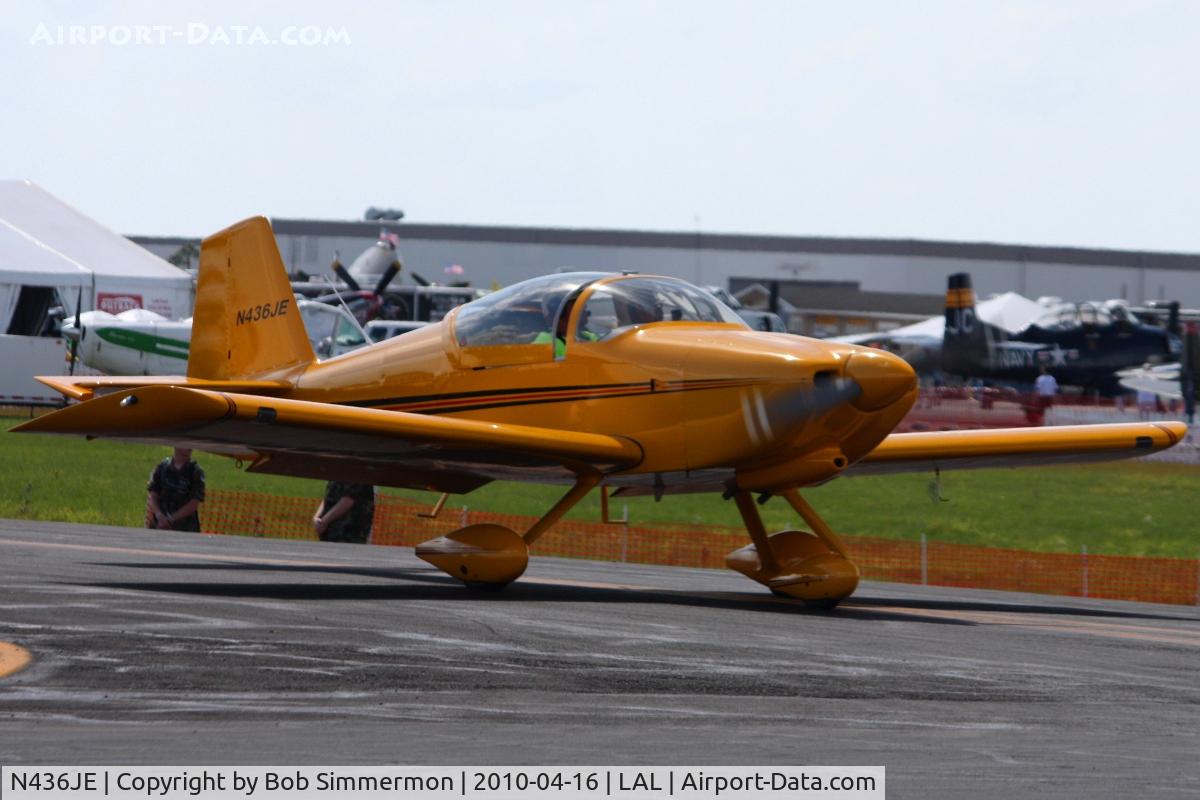 N436JE, 2004 Vans RV-6A C/N 25121, Sun N Fun 2010