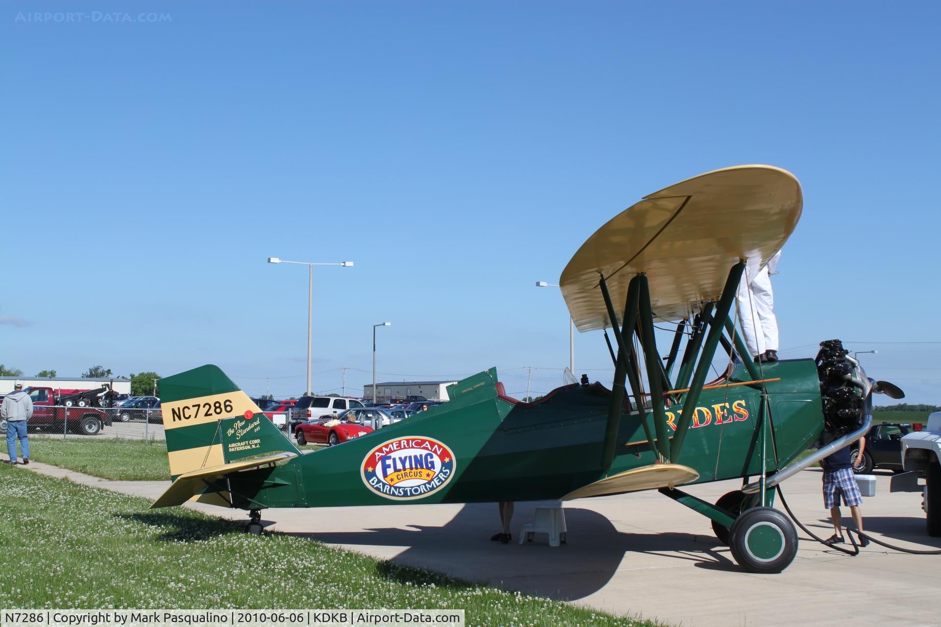 N7286, 1941 New Standard D-25A C/N 167W, New Standard D-25A
