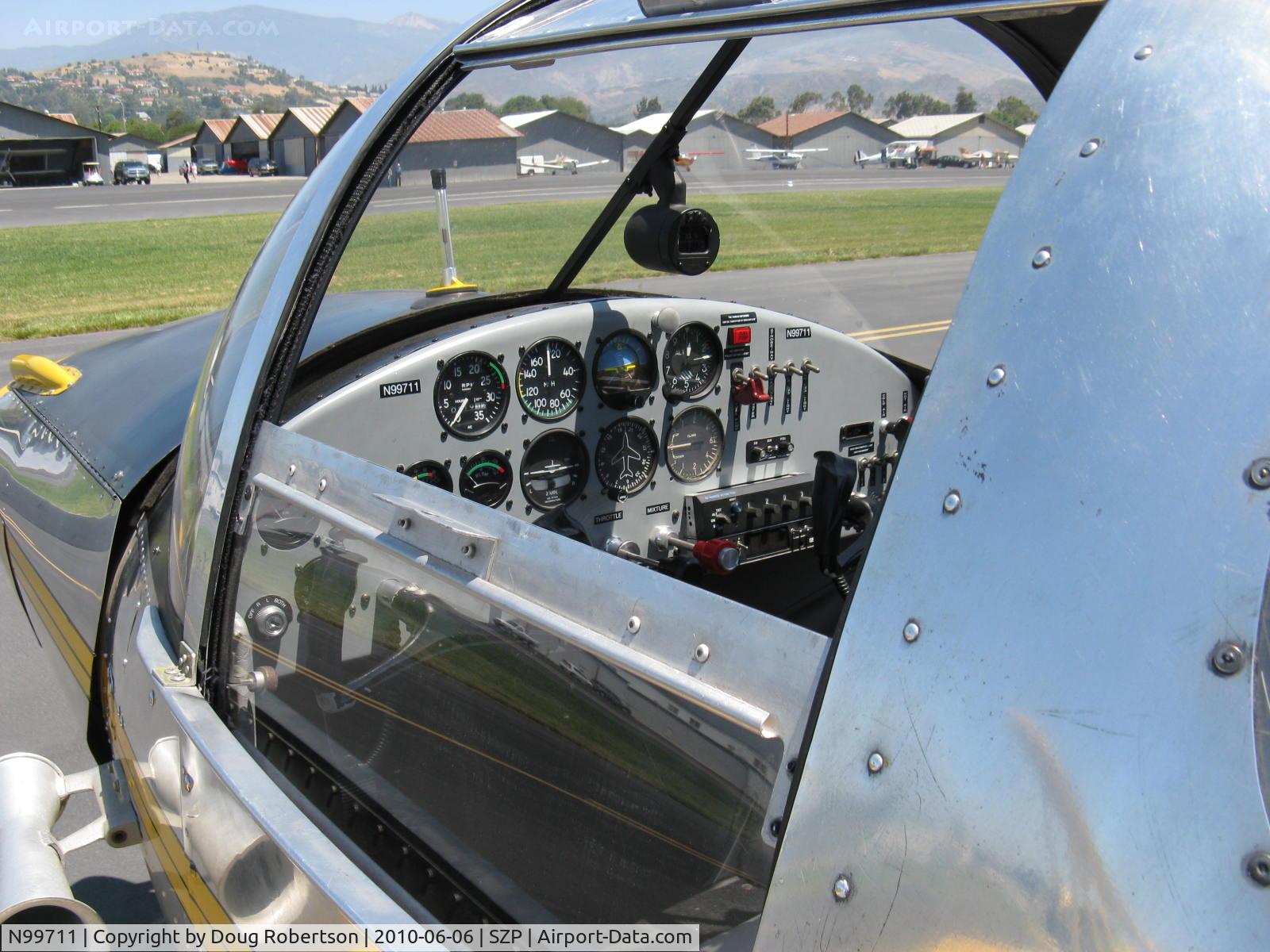 N99711, 1946 Erco 415D Ercoupe C/N 2334, 1946 ERCO ERCOUPE 415-D, Continental O-200 upgrade, panel