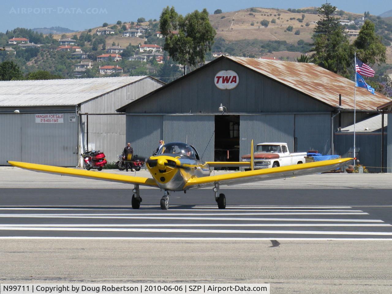 N99711, 1946 Erco 415D Ercoupe C/N 2334, 1946 ERCO ERCOUPE 415-D, Continental O-200 100 hp, taking the active