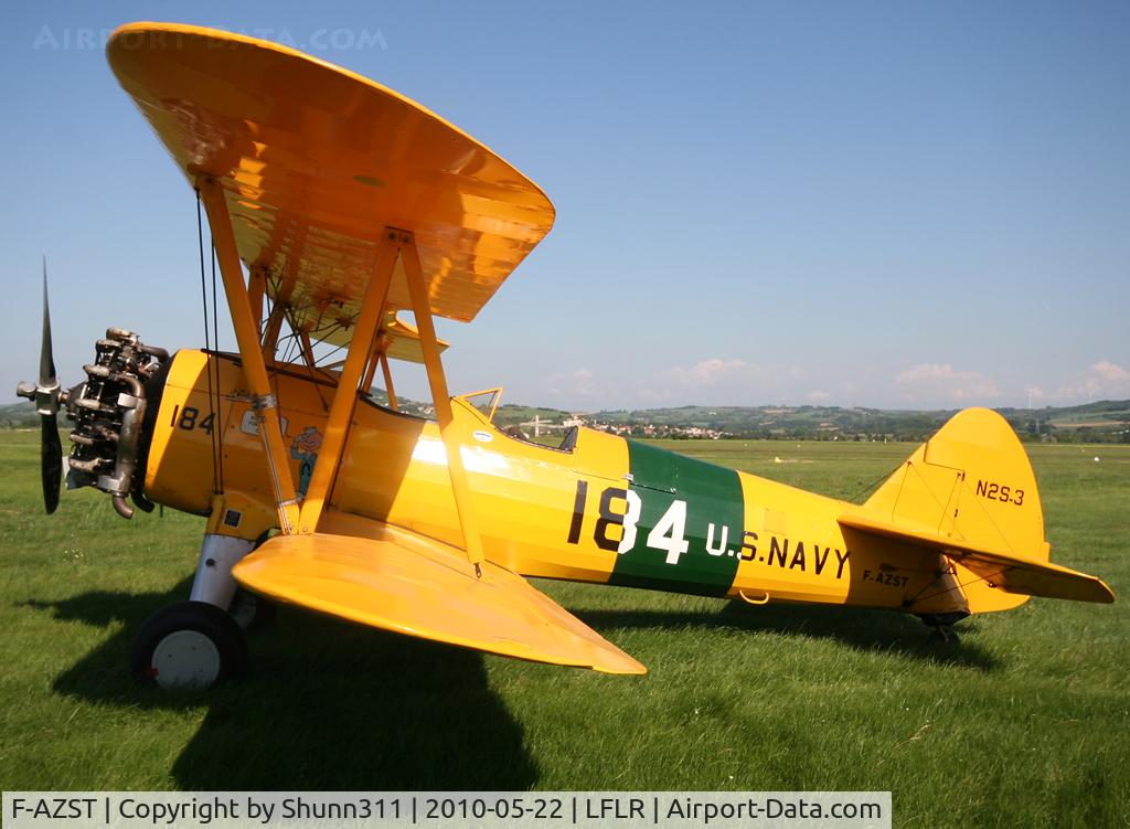 F-AZST, Boeing PT-17 Kaydet (A75N1) C/N A75-2184, Waiting a new flight...